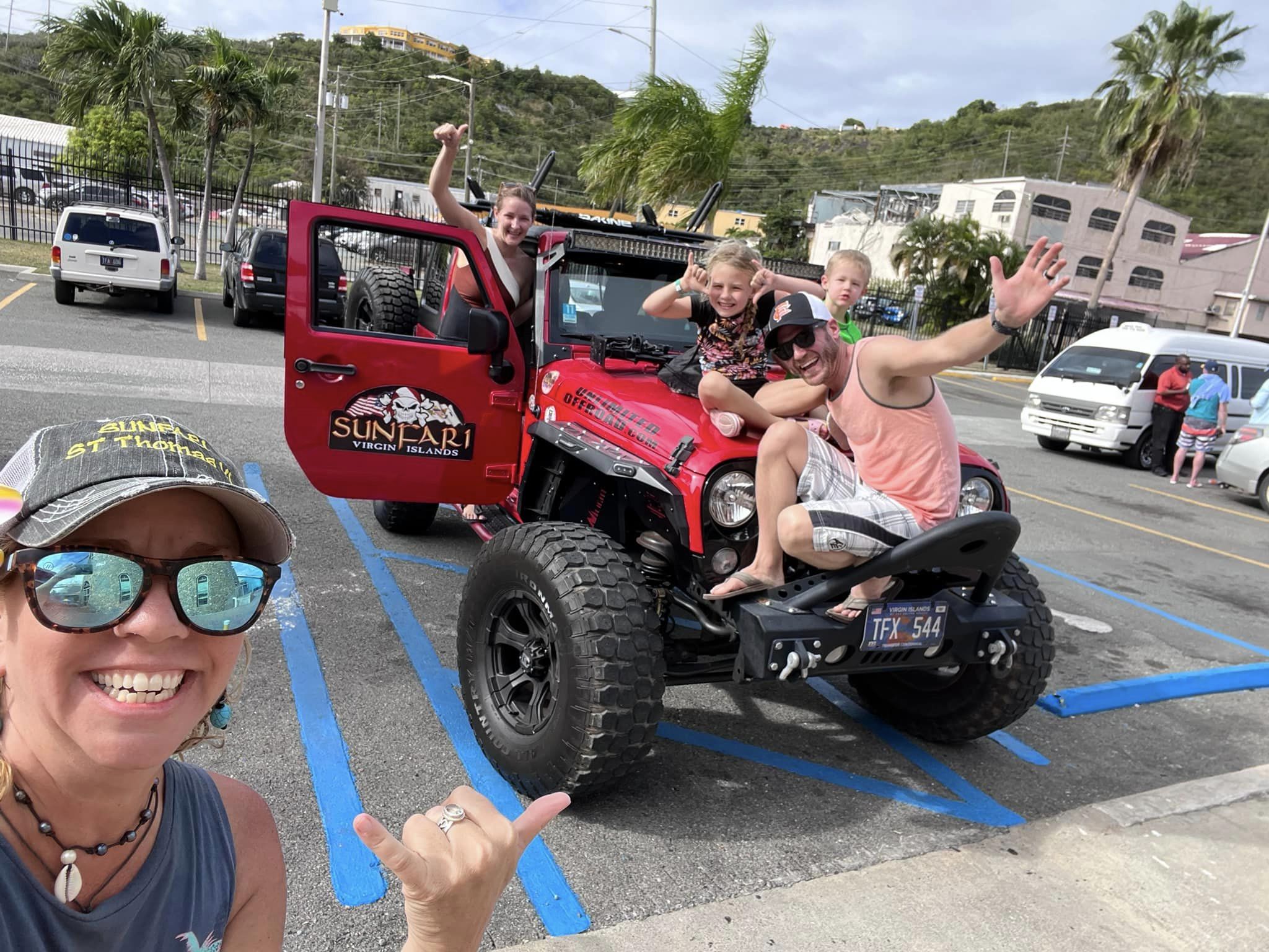 Family Friendly Jeep Adventure Tours on Saint Thomas, US Virgin Islands